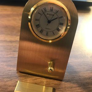 Bulova quartz mini clock